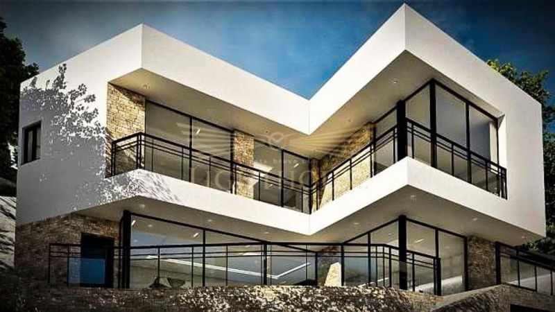 Участок под застройку с видом на море, с утверждённым разрешением на строительство и проектом!