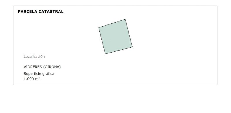 Участок под застройку площадью 1090 m²